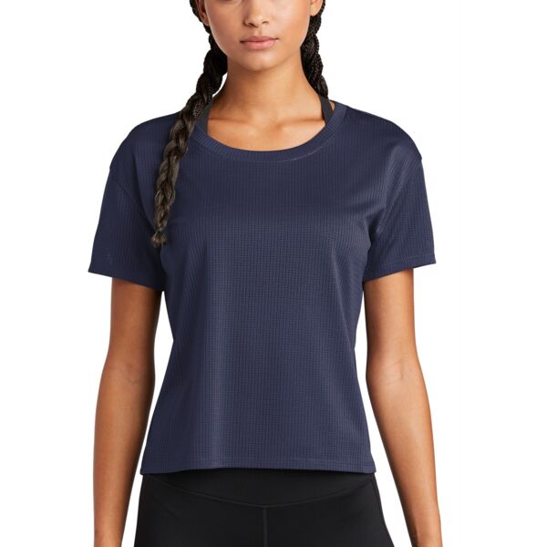 Ladies PosiCharge ® Draft Crop Tee Thumbnail